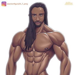健身手机壁纸卡通版肌肉男壁纸下载完美的身体