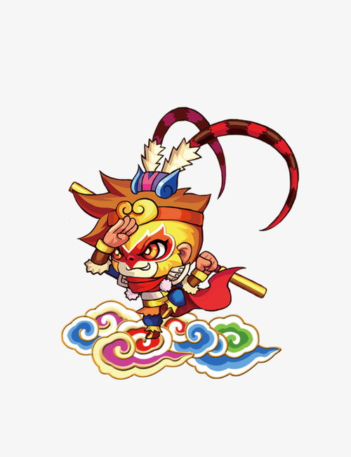q版卡通齐天大圣素材图片免费下载高清卡通手绘psd千库网图片编号6042366