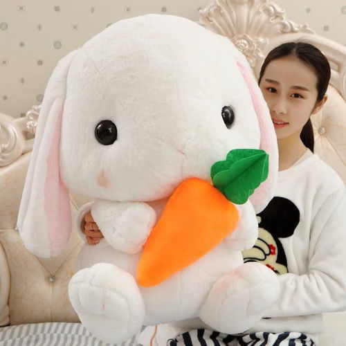 兔子公仔抱枕兔子毛绒玩具女生布娃娃玩偶儿童节生日礼物送女友