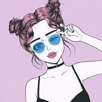 qq头像动漫女生可爱粉色系今日最新满满的少女感会到多久