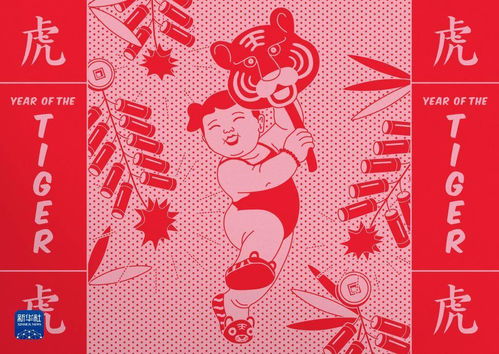新西兰邮政发行年画风虎年生肖邮票