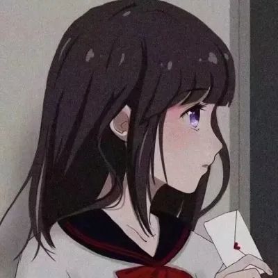 手绘动漫古风女生头像