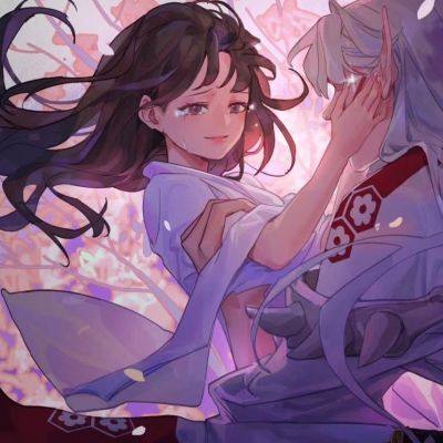情头犬夜叉杀生丸x铃动漫情侣头卡通动漫头像我要个性网