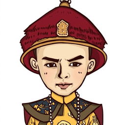 漫画延禧攻略小漫画,拿去做头像吧