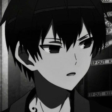 男生帅气冷漠漫画头像孤独冷酷型男头像