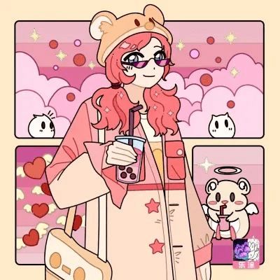 微信头像丨情侣头像,女生头像23