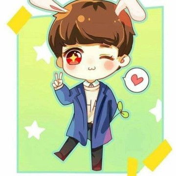 李易峰q版萌图简笔画头像李易峰卡通漫画微信头像