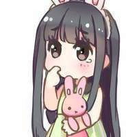 可爱兔女孩头像动漫微信头像图片大全
