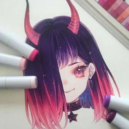 q版卡通插画师马克笔手绘十二星座