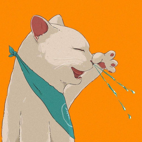猫右超喜欢这种可爱的猫咪情侣头像绝绝子