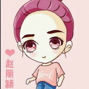 赵丽颖q版微信头像,明星头像图片