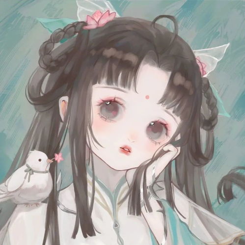动漫古风少女汉服头像