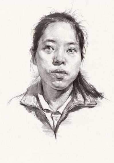 万松岭素描教程美术联考素描头像高分卷得分解析