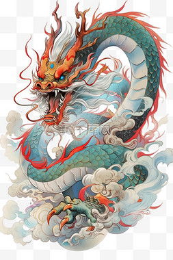 龙环绕图片龙环绕图片素材免费下载千库网