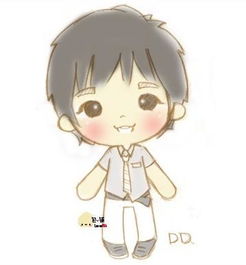 qq素描头像情侣一男一女