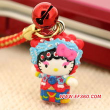 可爱饰品hellokitty日本限量手机链