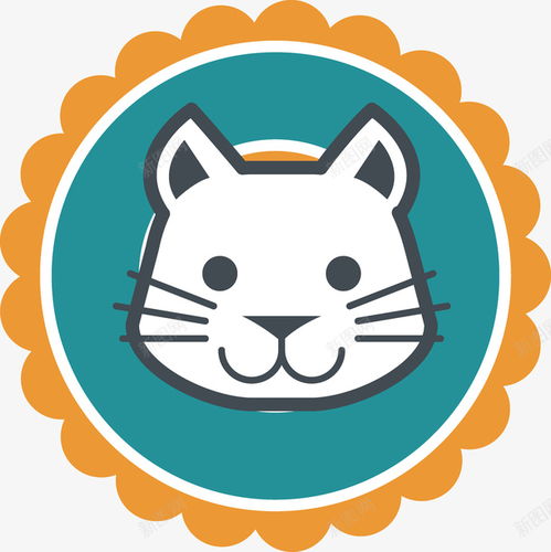 可爱猫头带花边元素免抠png设计图片免费下载页面网页平面电商创意素材胡须素材