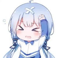 带着发夹的漫画头像带发夹的动漫女生头像