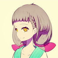 大眼美女卡通头像可爱个性的大眼美女