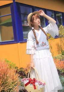 二次元美少女徐娇又晒汉服美照娇俏玲珑,仙气十足
