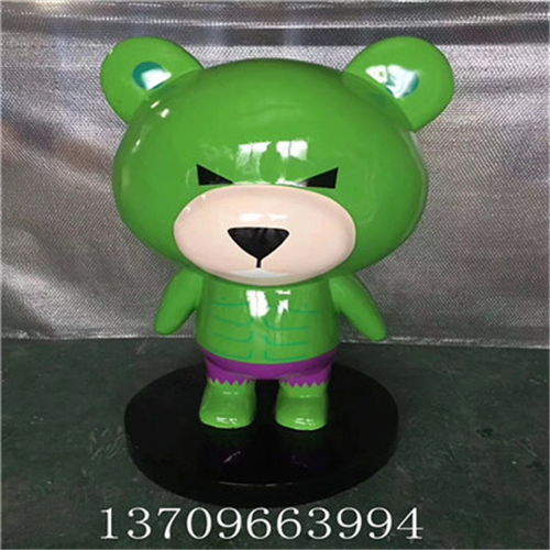 惠州玻璃钢主题雕塑,学校形象卡通公仔雕塑-黄页88网