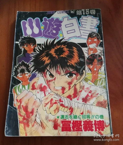 卡通漫画32k富坚义博作品山游白书13中国华侨
