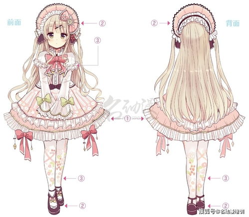 洛丽塔和哥特式服装的具体画法