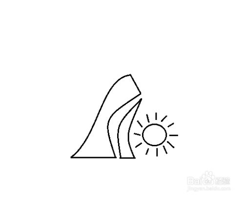 简笔画笑脸太阳树的简笔画如何画