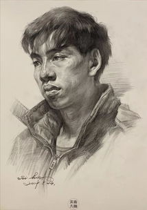 素描头像如何取得高分韦琳