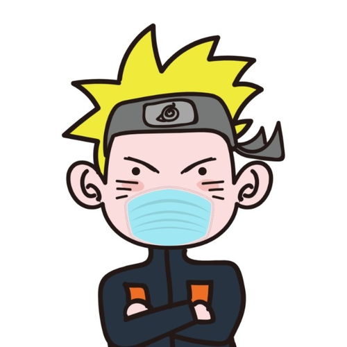 漫画卡通人物口罩抗疫疫情有趣搞笑社交配图模板素材在线设计社交配图fotor在线设计平台