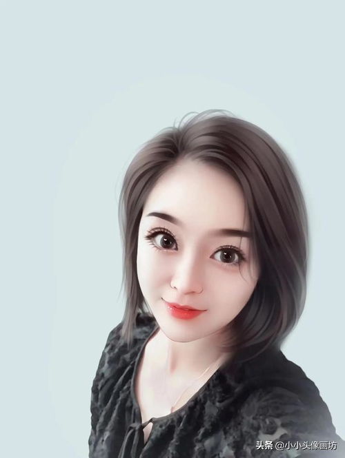 你的头像该换了,真人照片变漫画头像,优雅大气又好看