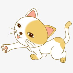 手绘卡通可爱宠物小猫插画图片素材其他格式下载动漫人物大全