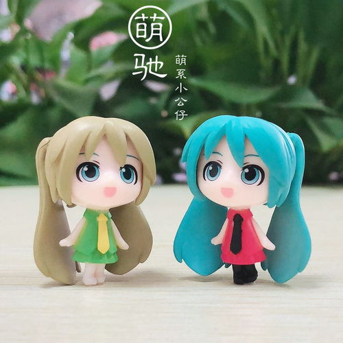 可爱女孩少女心公仔生日蛋糕烘培摆件动漫手办挂饰玩具盲盒