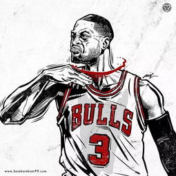 nba球星插画,这么酷的图片我只想拿来做头像