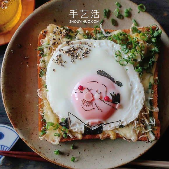 日本妈妈将食物造型为卡通人物和动物的艺术