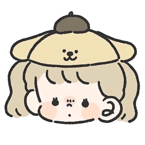 头像可爱卡通头像女生头像插画女生食物头像