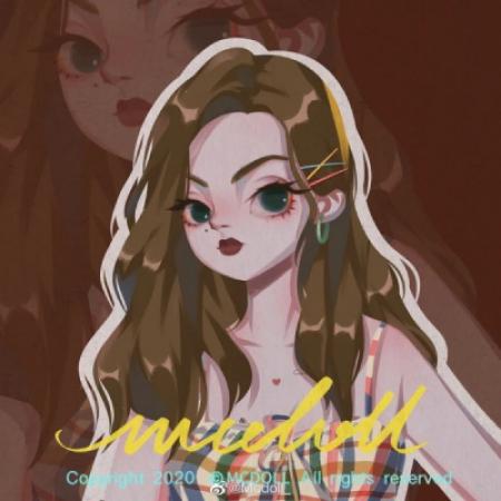 女生头像团头个性头像团头女生卡通图片