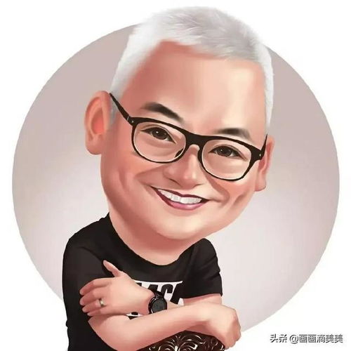 分享一组关于父亲的手绘漫画头像,愿天下父亲健康快乐