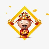 财神爷财神婆情侣头像