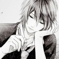 寻找素描的动漫男生头像