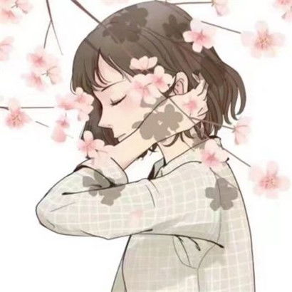 二次元呆萌卡通头像,全部是手绘系的女孩子