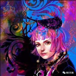 肖像插画作品,概念人物插画欣赏,漂亮
