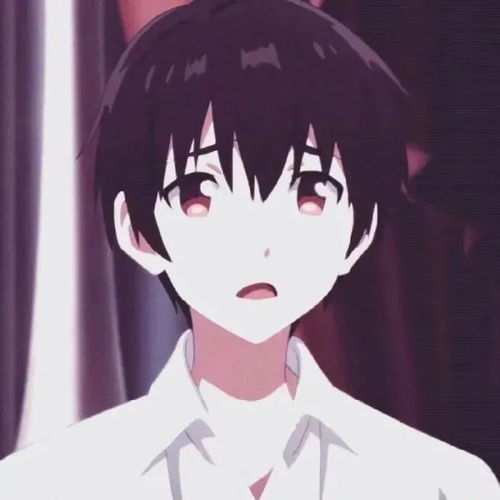 动漫男生头像你是我一生只会遇见一次的惊喜