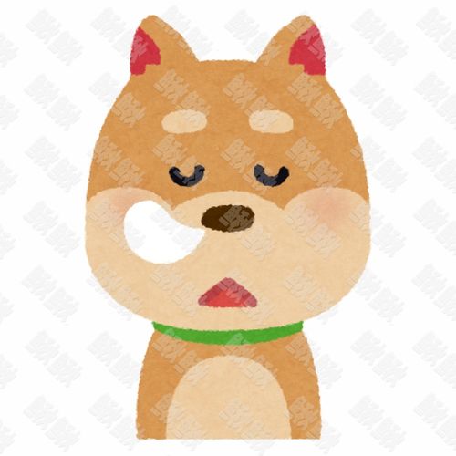 表情犯困打瞌睡觉的小狗狗猫咪小猫头像表情包手绘卡通插画手绘png儿童插画免扣素材2阿猫阿狗