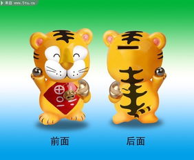 卡通虎吉祥物