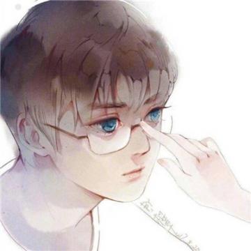 霸气卡通情侣头像一男一女相濡以沫不如相忘于江湖