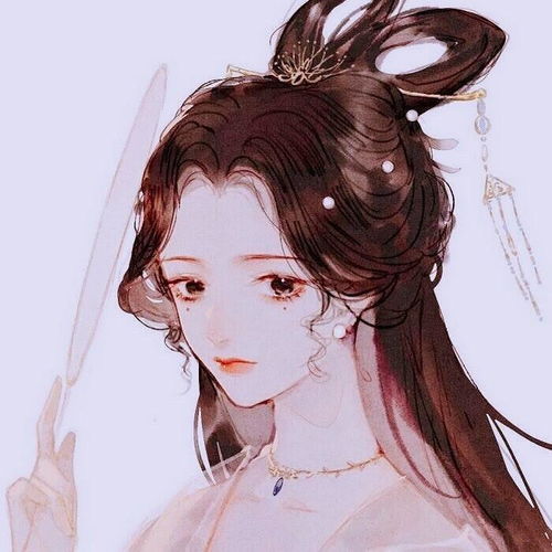 2020最火好看张扬手绘古风女生头像,古风头像图片