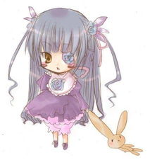 帮我画10种q版美少女