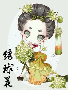 动漫二次元拟人图可爱清新花中国古风堆糖,美好生活研究所