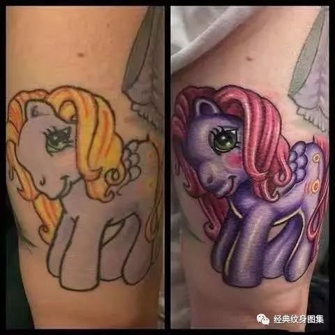 卡通纹身素材